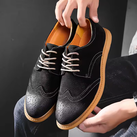 BRITISH CASUAL BROGUE SHOES
