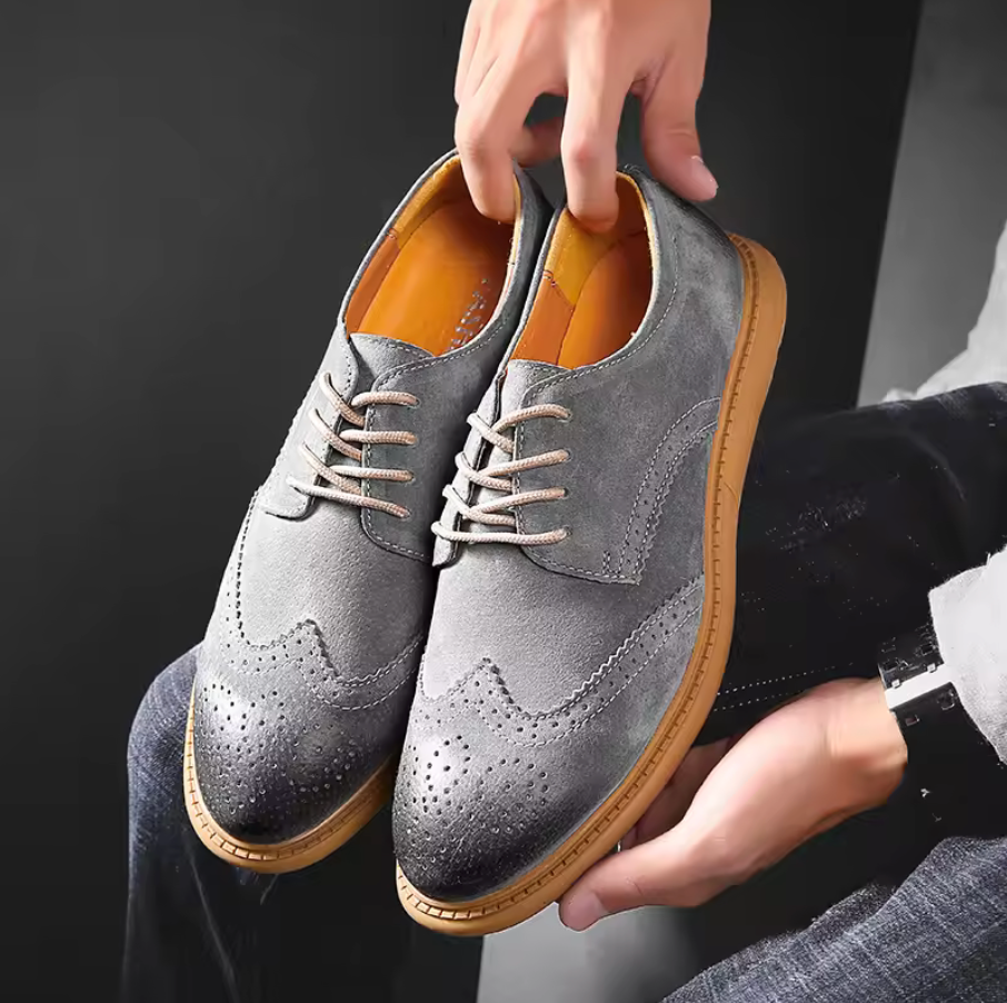 BRITISH CASUAL BROGUE SHOES