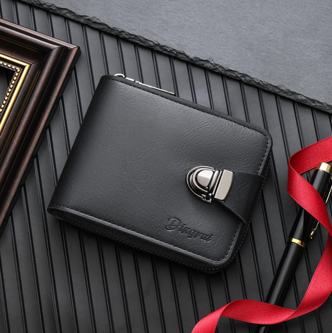 LEATHER CASUAL MODERN WALLET