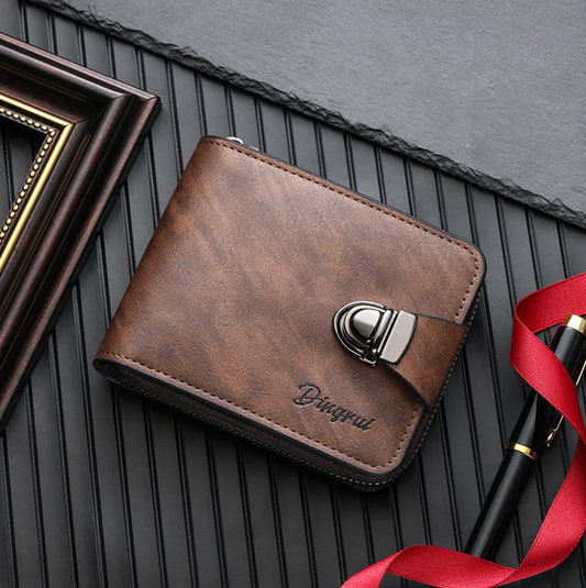 LEATHER CASUAL MODERN WALLET