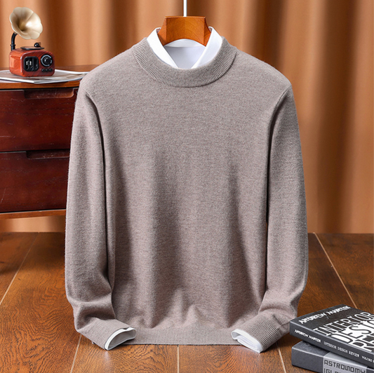 CASUAL 100% PURE WOOL SWEATER