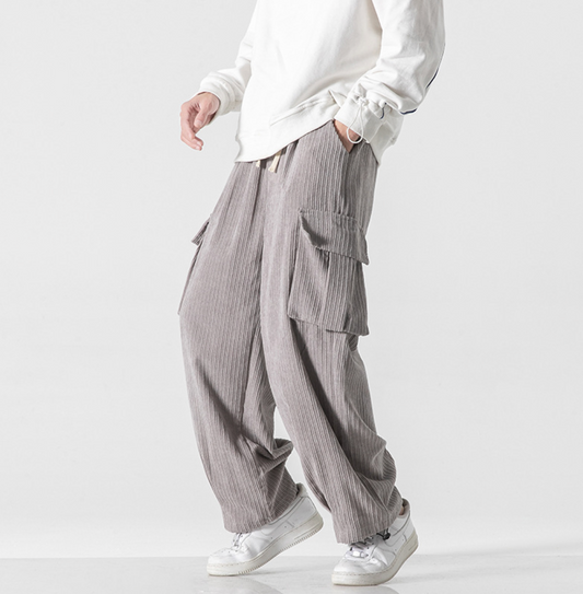 CORDUROY CARGO PANTS