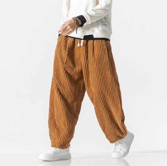 MODERN CORDUROY TROUSERS