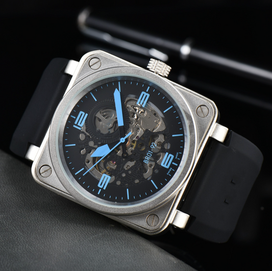 LIMITED EDITION SQUARE SKELETON WATCH