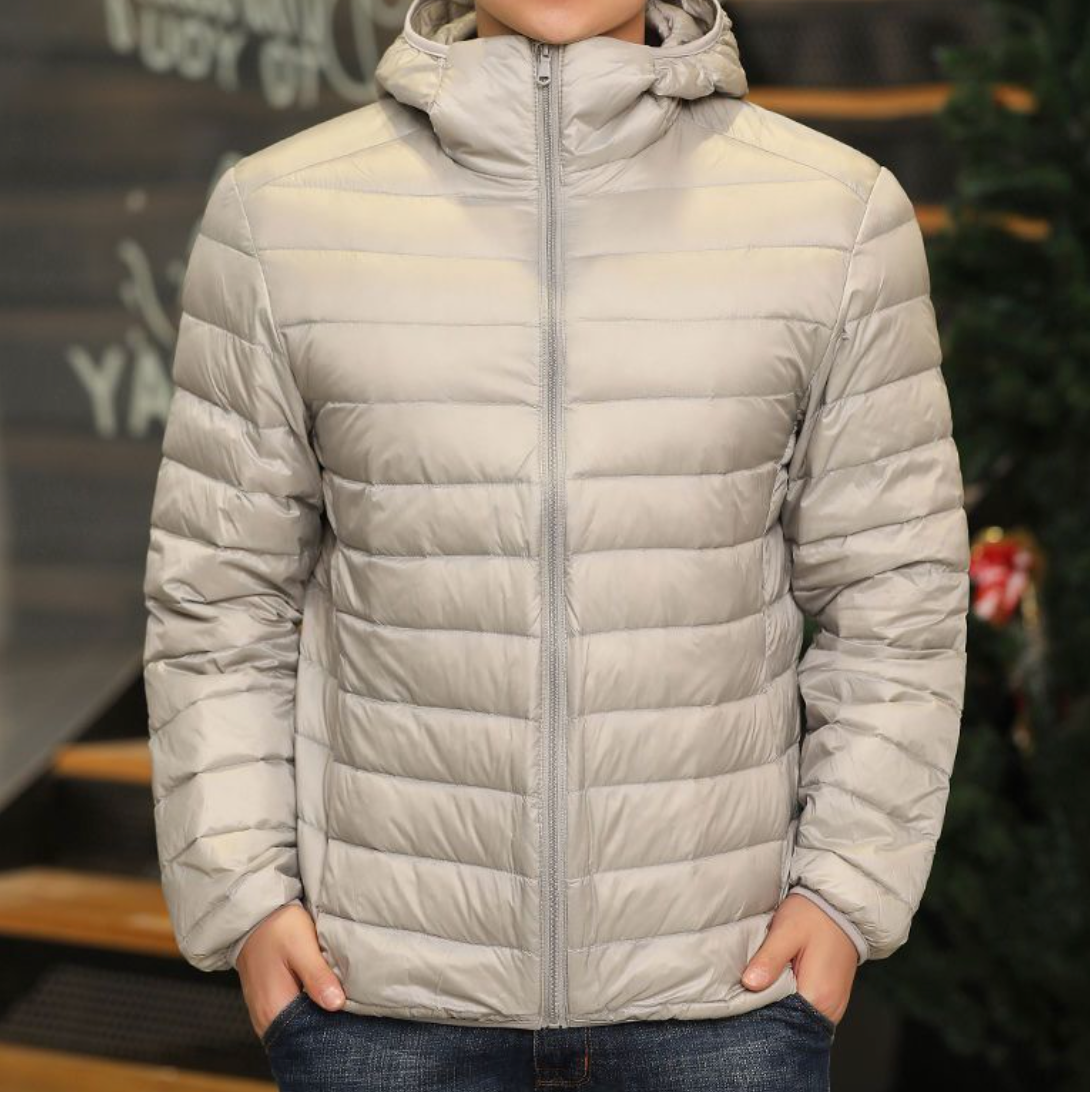 FEATHERWEIGHT HOODED DOWN JACKET