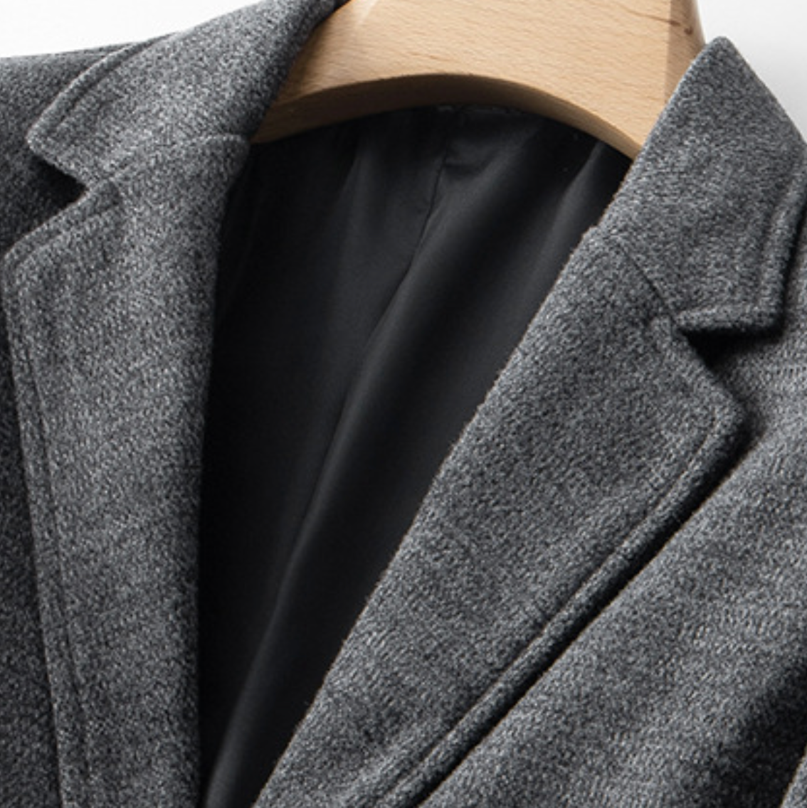LUXURIOUS COZY WOOL BLAZER