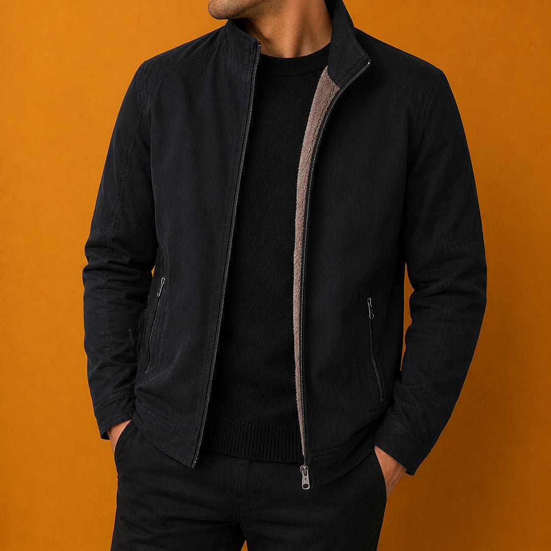 Stand Collar Casual Jacket