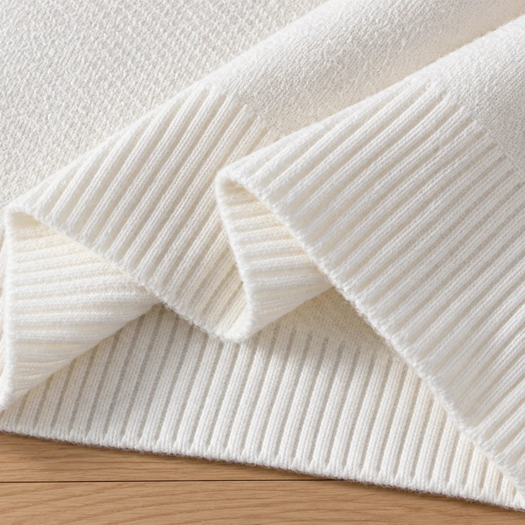 Textured Quarter Zip Sweatshirt