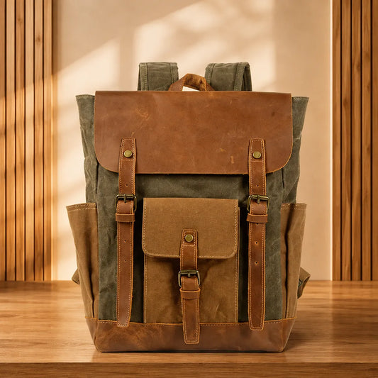 Vintage Canvas Backpack