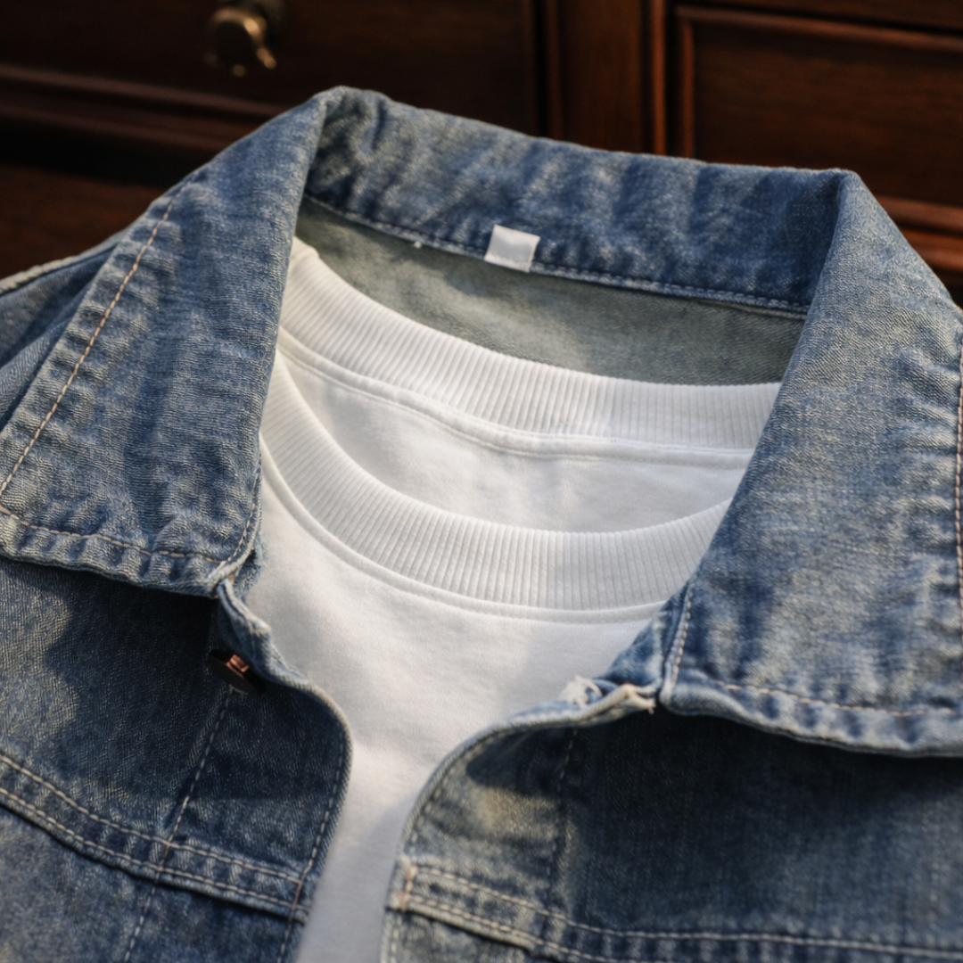 Patchwork Denim Jacket