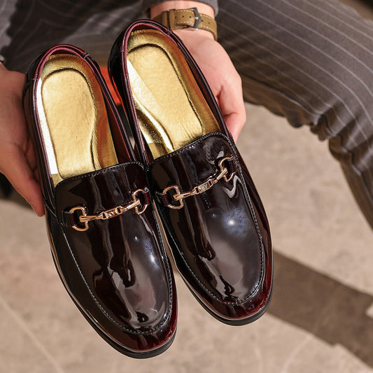 CLASSIC GRADIENT LEATHER LOAFERS