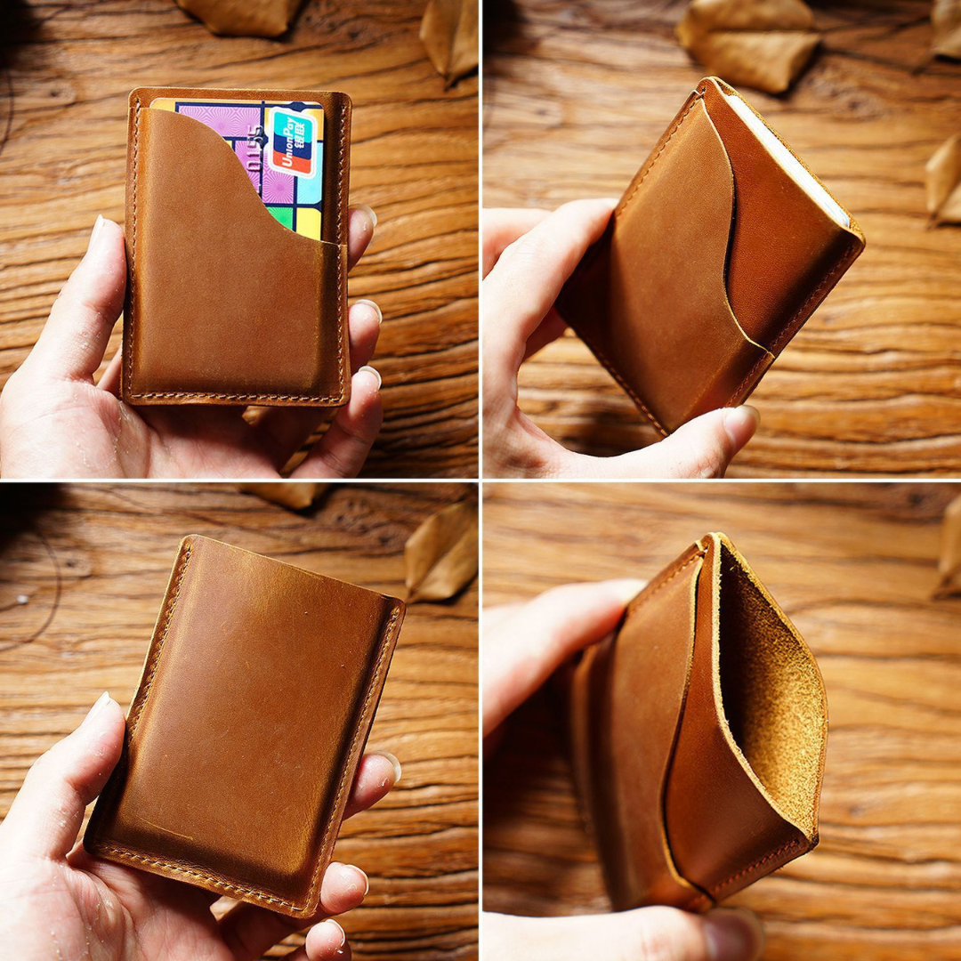MINIMALIST LEATHER CARDHOLDER