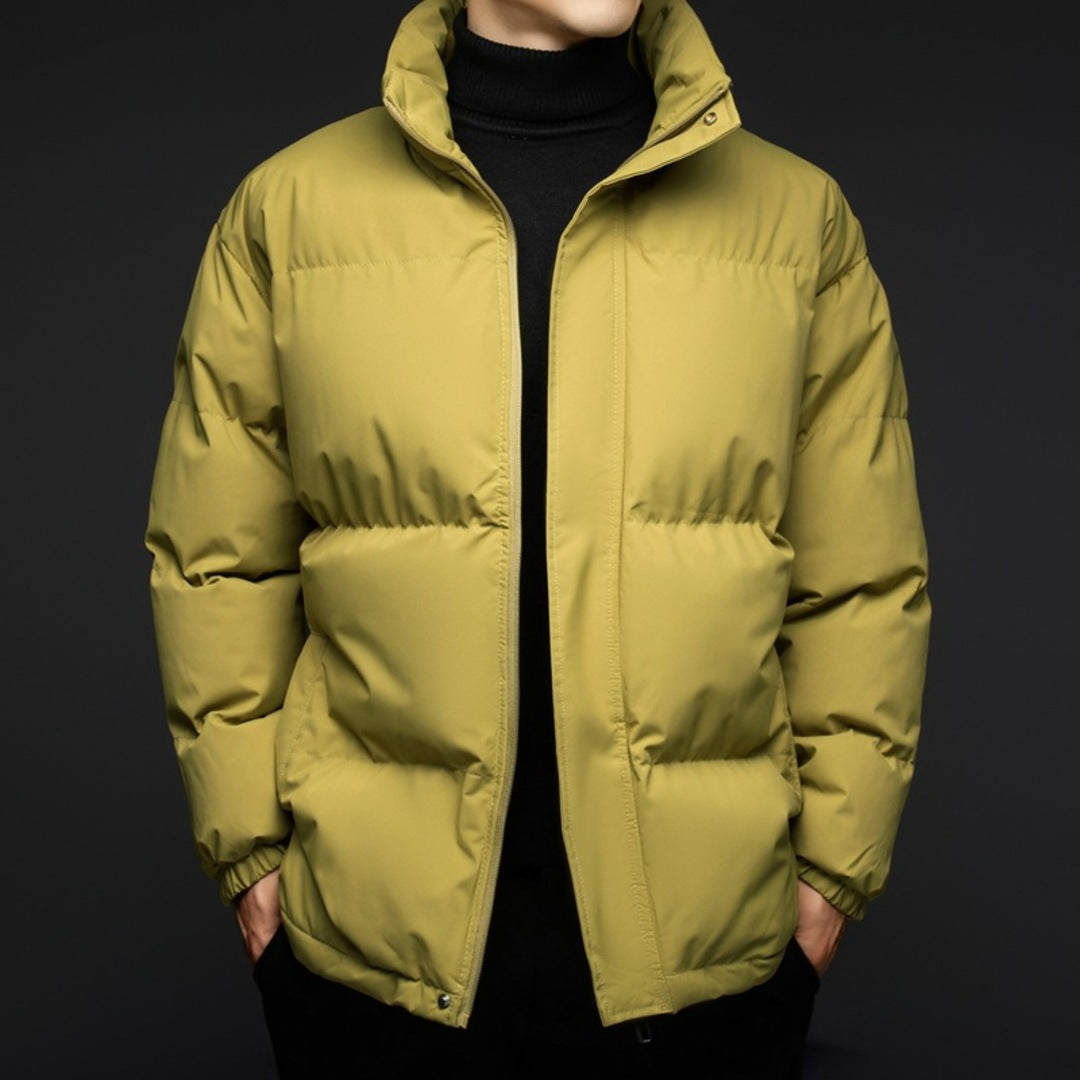 Luxury Mid-Length Cotton Coat