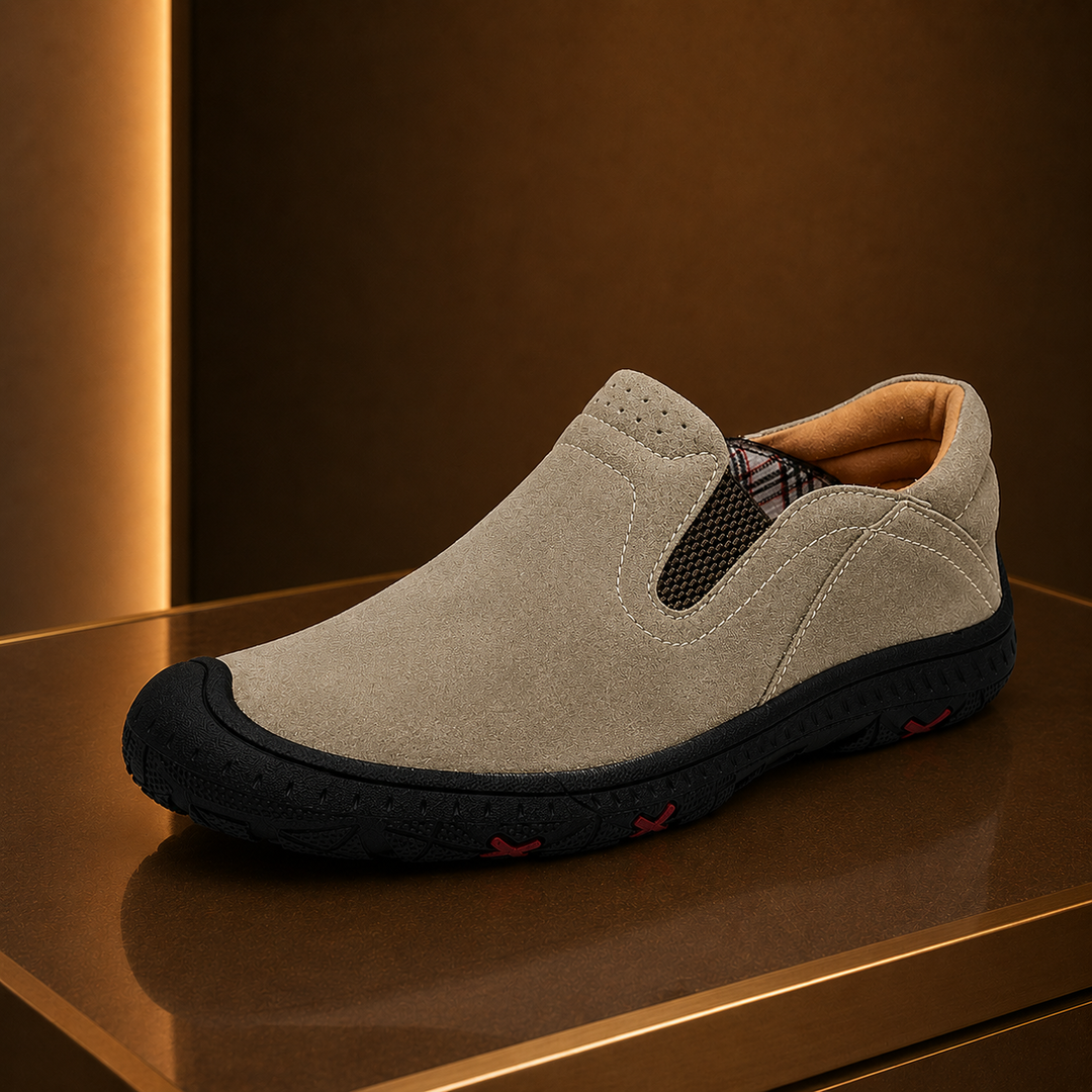Suede Outdoor Slip-Ons