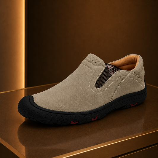 Suede Casual Slip-Ons