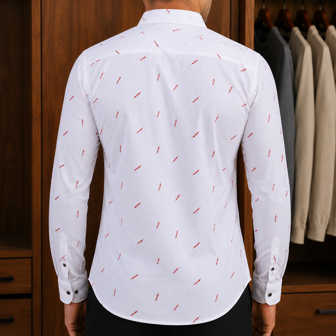 Collared Button-Up Shirt