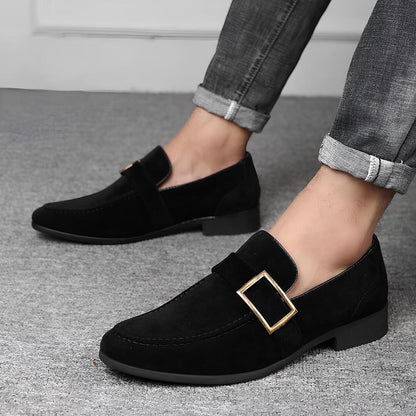 Suede Leather Loafers