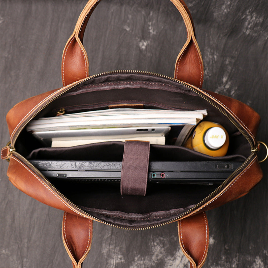 Timeless Leather Briefcase