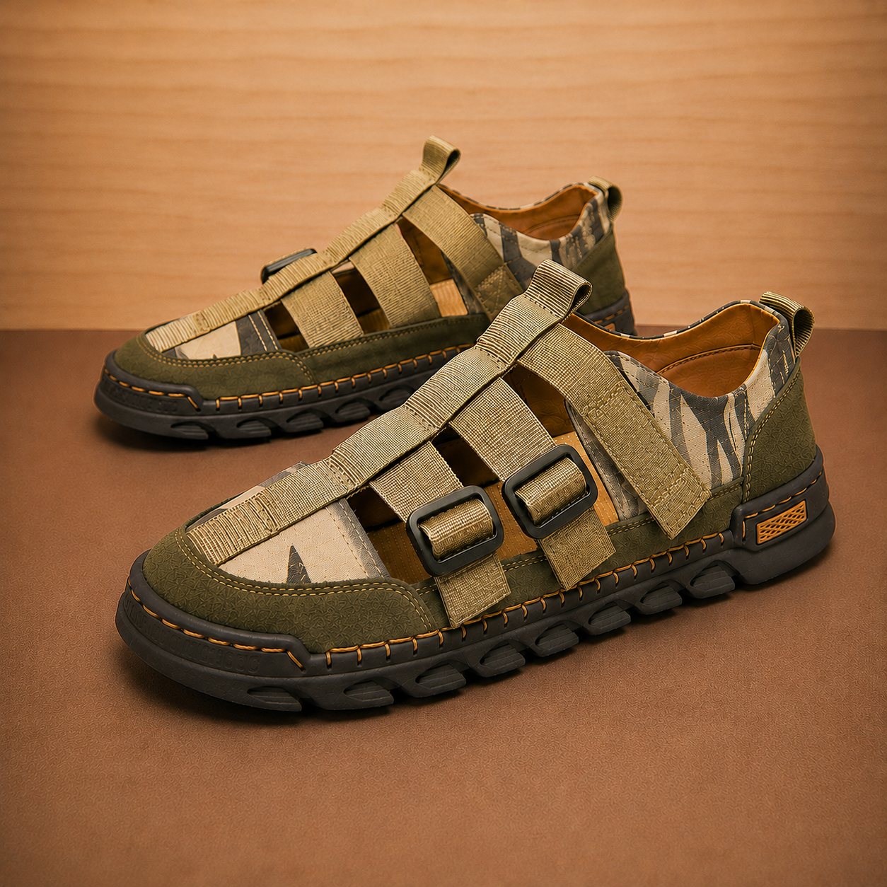 Outdoor Strap Walking Shoes