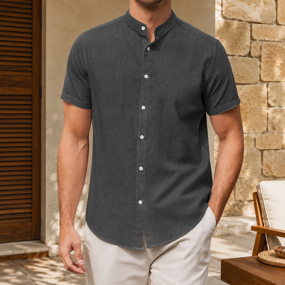 Classic Mandarin Shirt