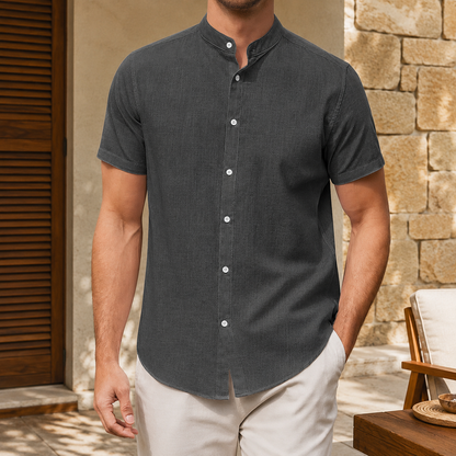 Classic Mandarin Shirt