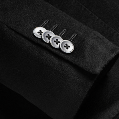 LUXURY SILK WOOL BLAZER