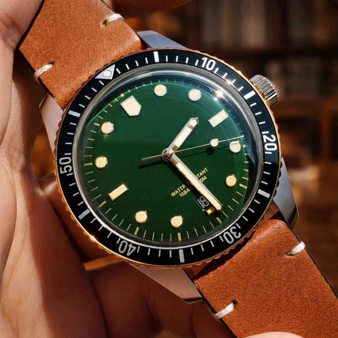 Executive Leather Watch