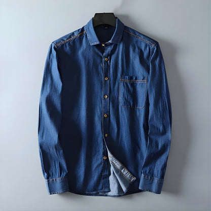 Timeless Denim Casual Shirt