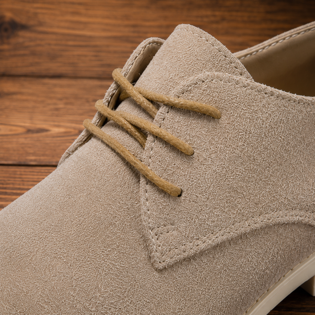 Suede Derby Shoes