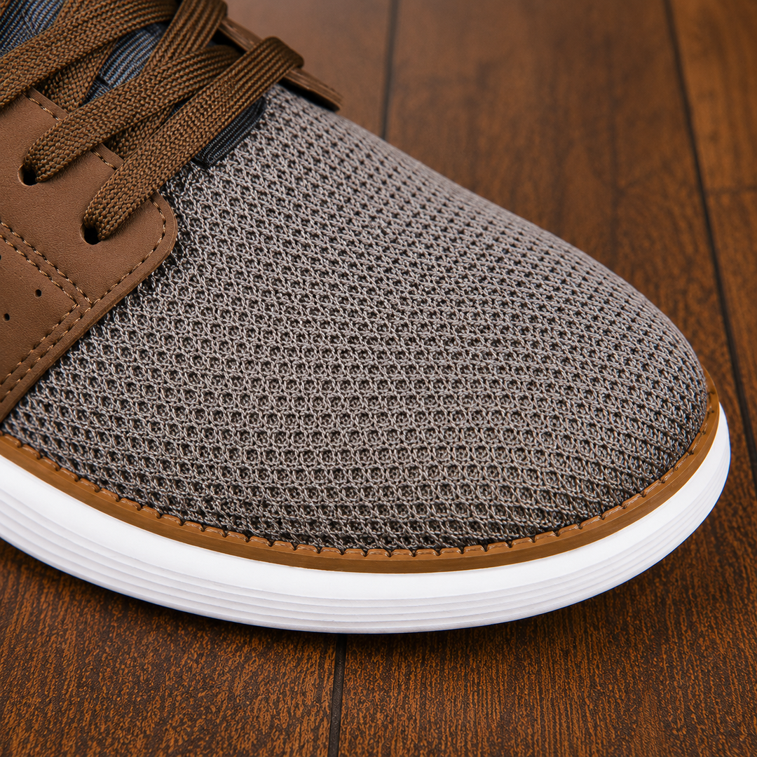 Cushioned Mesh Casual Sneakers