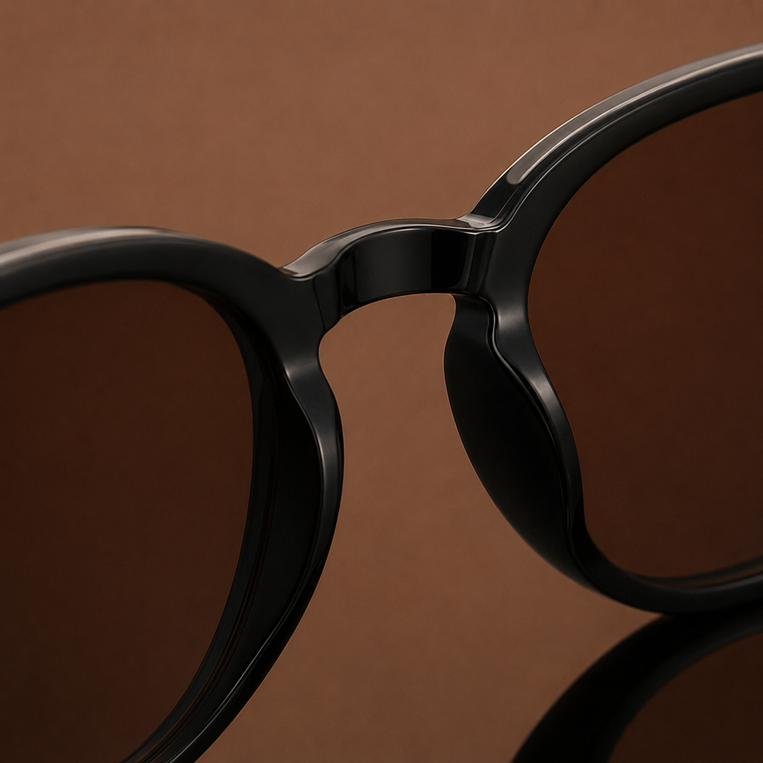 Classic Round Frame Sunglasses