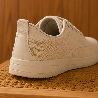 Knit Canvas Casual Shoes