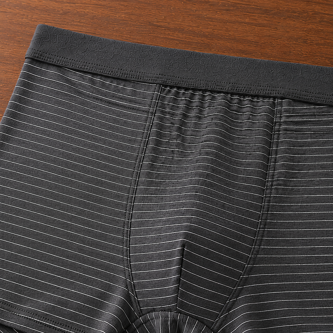 Seamless Cotton Boxer Briefs