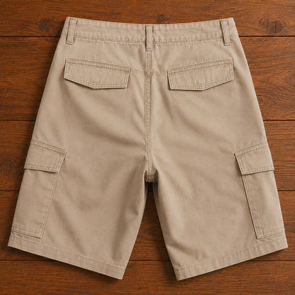 Multi Pocket Cargo Shorts