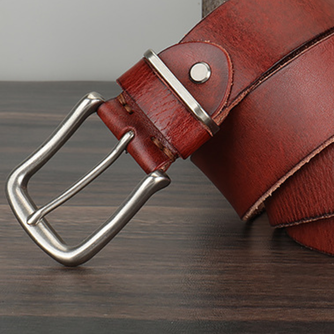 Authentic Cowhide Belt