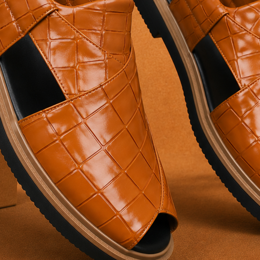 Formal Leather Sandals