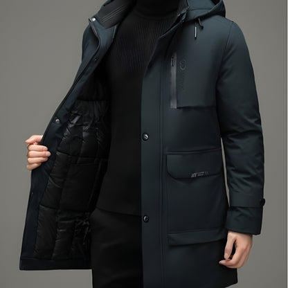 Classic Mid-Length Cotton Coat