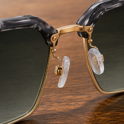 Flat Top Square Sunglasses