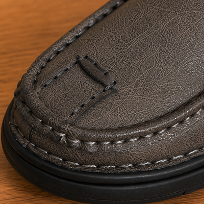 Soft Cushioned Moc-Toe Shoes
