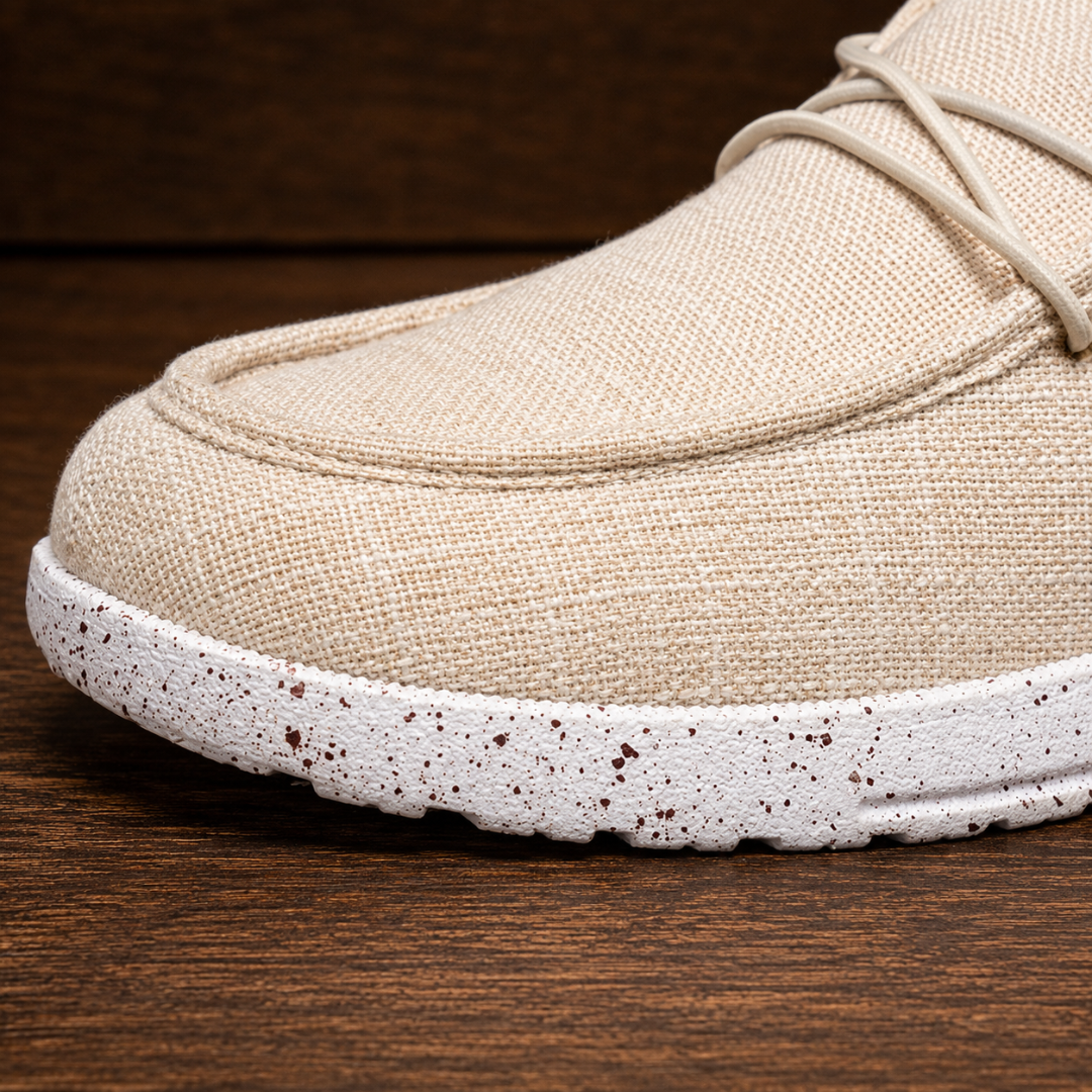 Breathable Canvas Slip-Ons