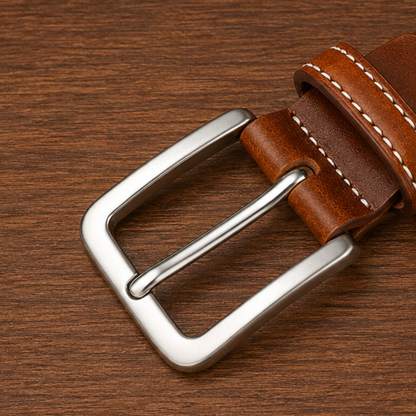 Stitched Buckle Belt