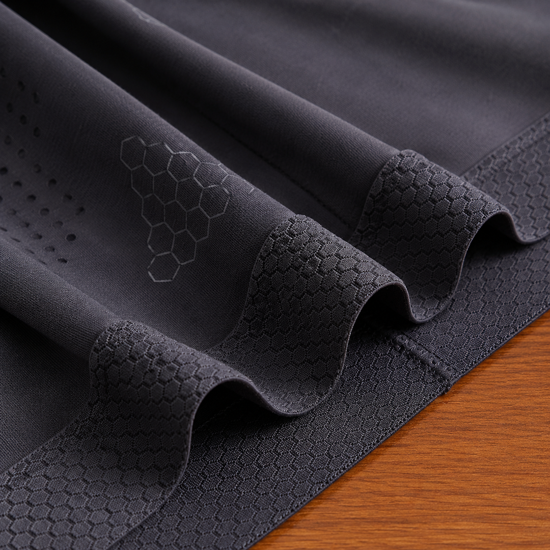Elastic Cotton Boxer Briefs