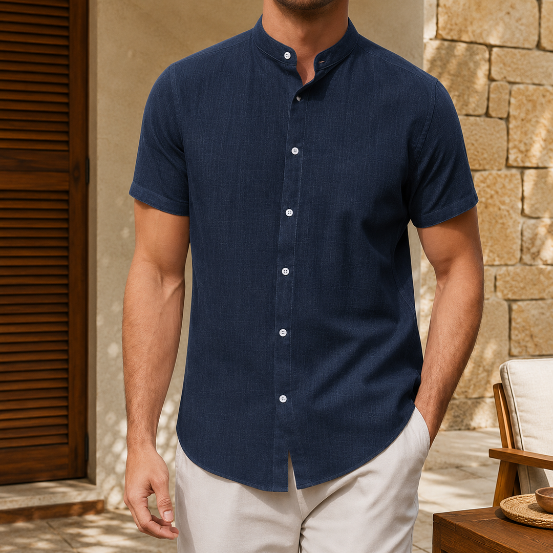 Classic Mandarin Shirt