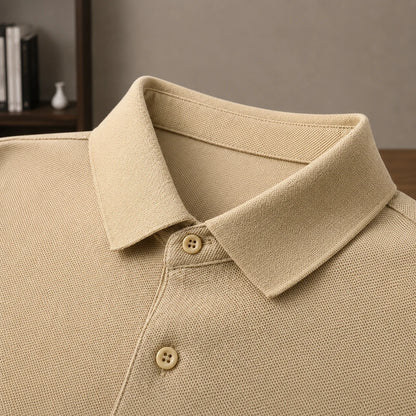 Long-Sleeve Polo Shirt