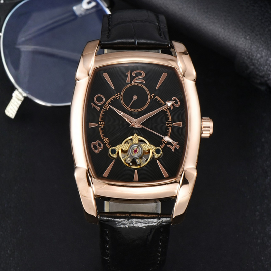 Rectangular Automatic Watch