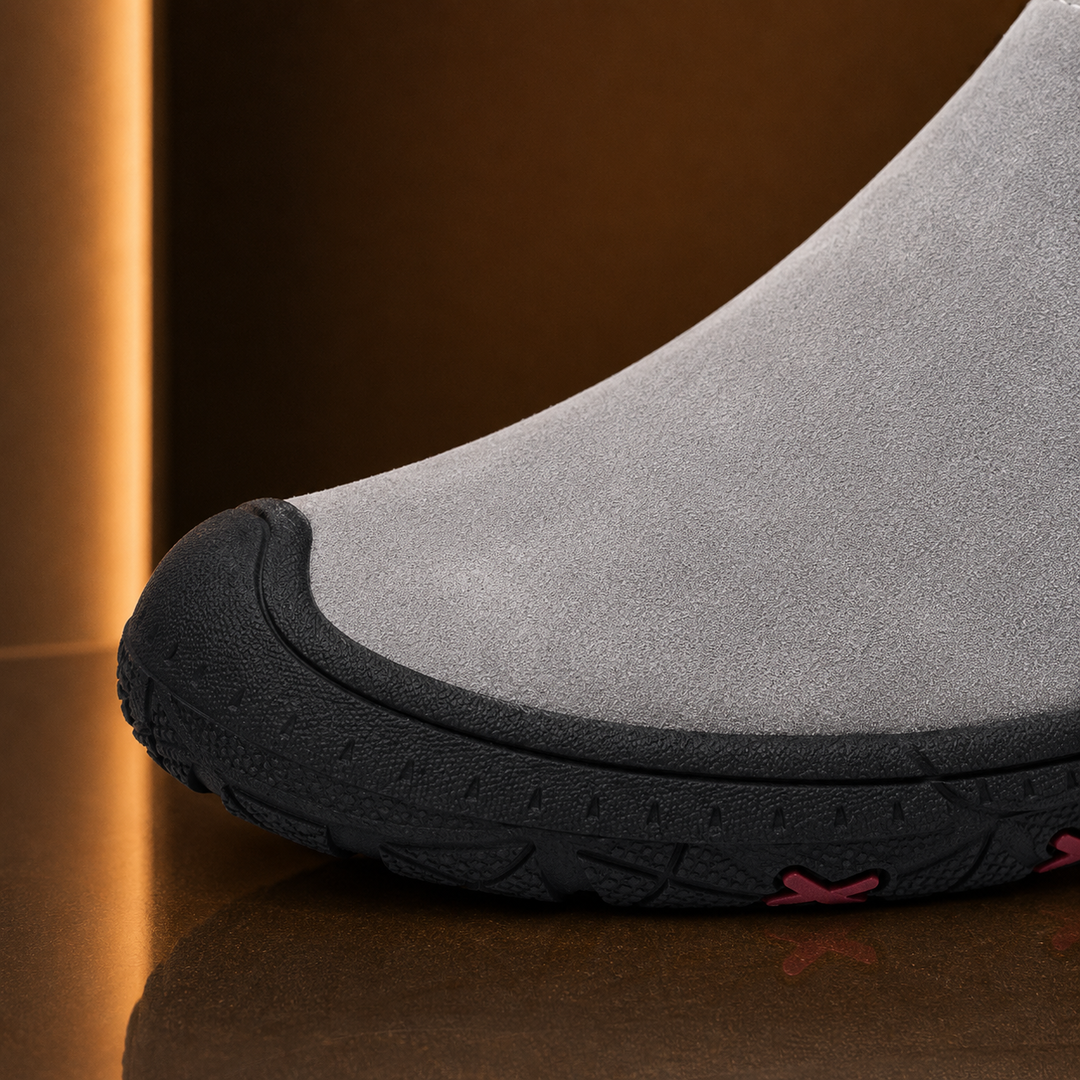 Suede Outdoor Slip-Ons