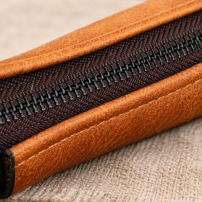 Classic Leather Clutch