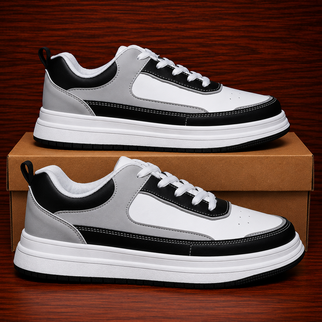 Platform Court Sneakers