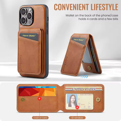 IPHONE LEATHER MAGSAFE WALLET CASE