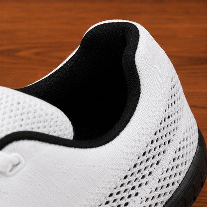 Low-Top Knit Sneakers